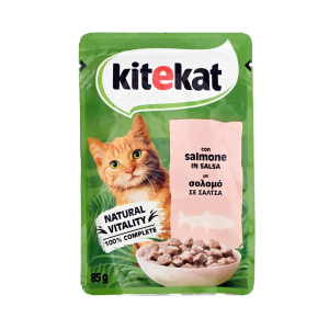 KITEKAT CAT FOOD - SALMON IN SAUCE 85g
