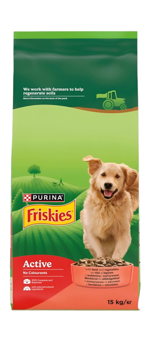 PURINA FRISKIES ACTIVE 15kg