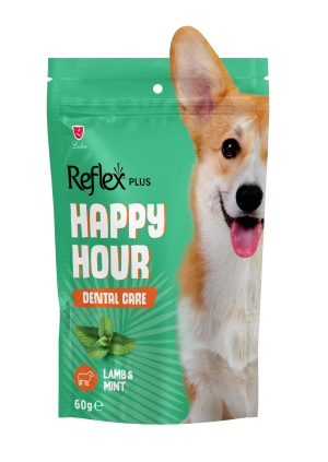 REFLEX PLUS HAPPY HOUR DOG TREATS - LAMB & MINT 60g