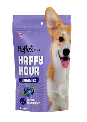 REFLEX PLUS HAPPY HOUR DOG TREATS - LAMB & BLUEBERRY 60g